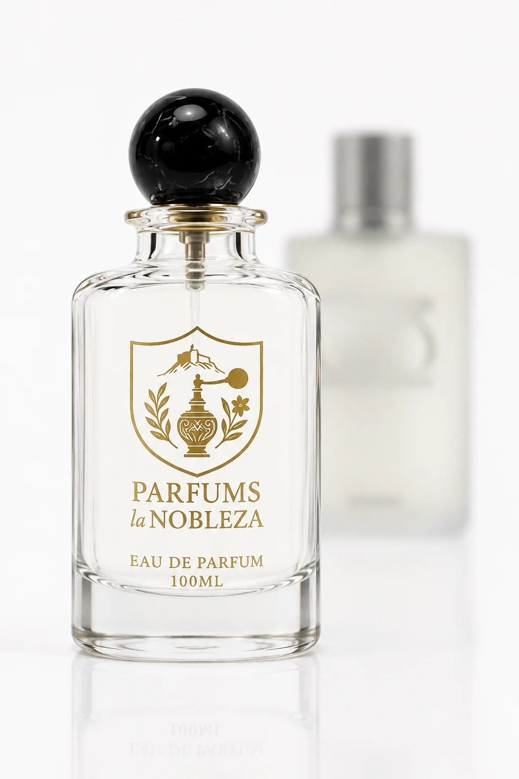 Frasco de perfume Parfums la Nobleza