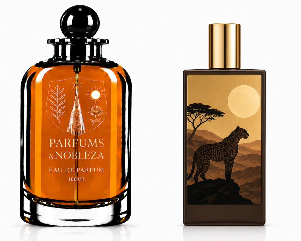 Frasco de perfume Nobleza N34 de Parfums la Nobleza